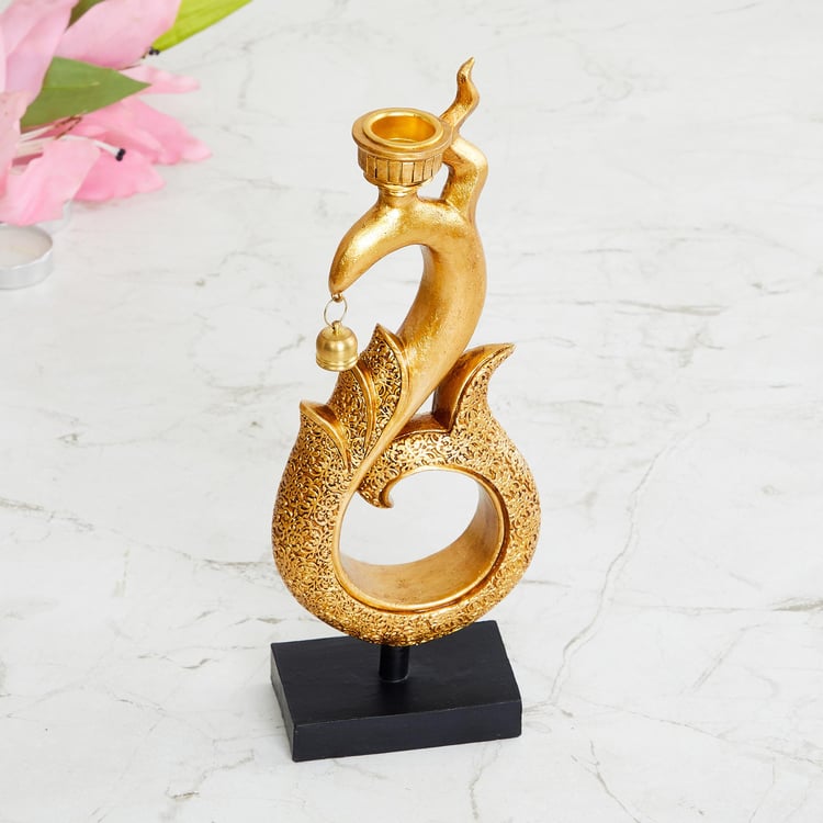 Art of Asia Polyresin Candle Holder