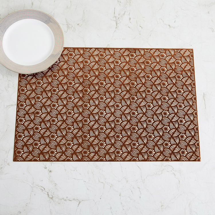 Cinder Rowan PVC Cut-Work Placemat