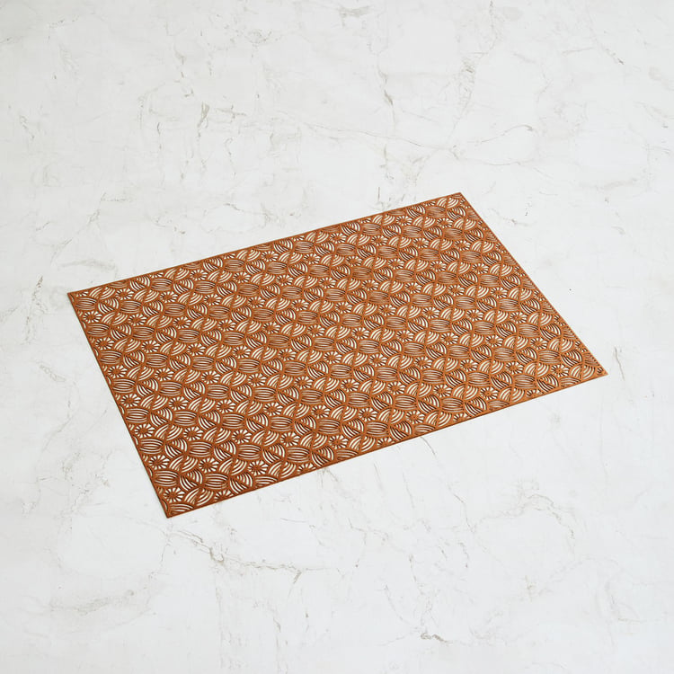 Cinder Rowan PVC Cut-Work Placemat