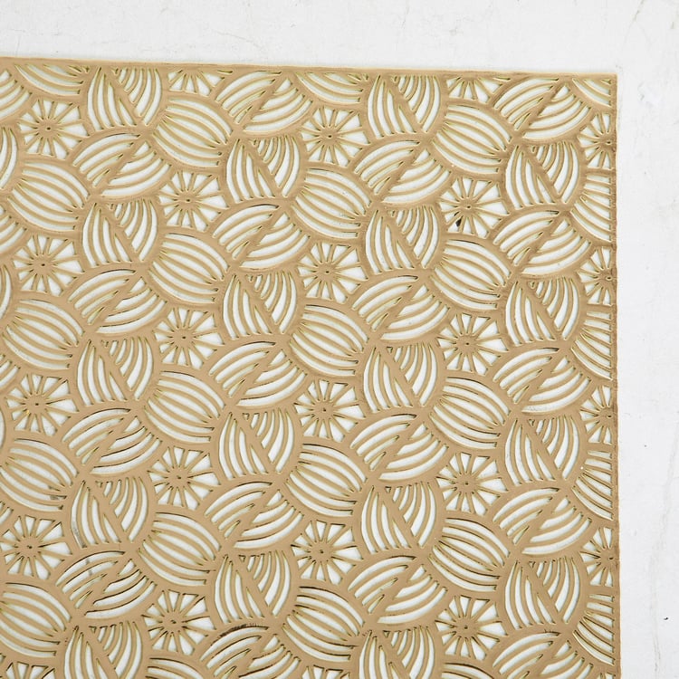 Cinder Rowan PVC Cut-Work Placemat