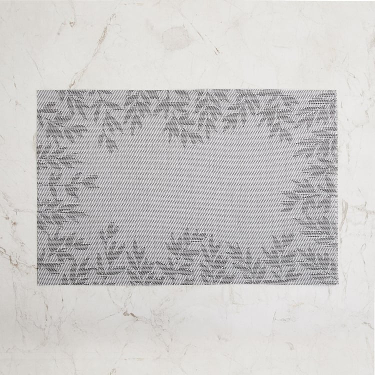 Eden Set of 6 PVC Leaf Printed Placemats