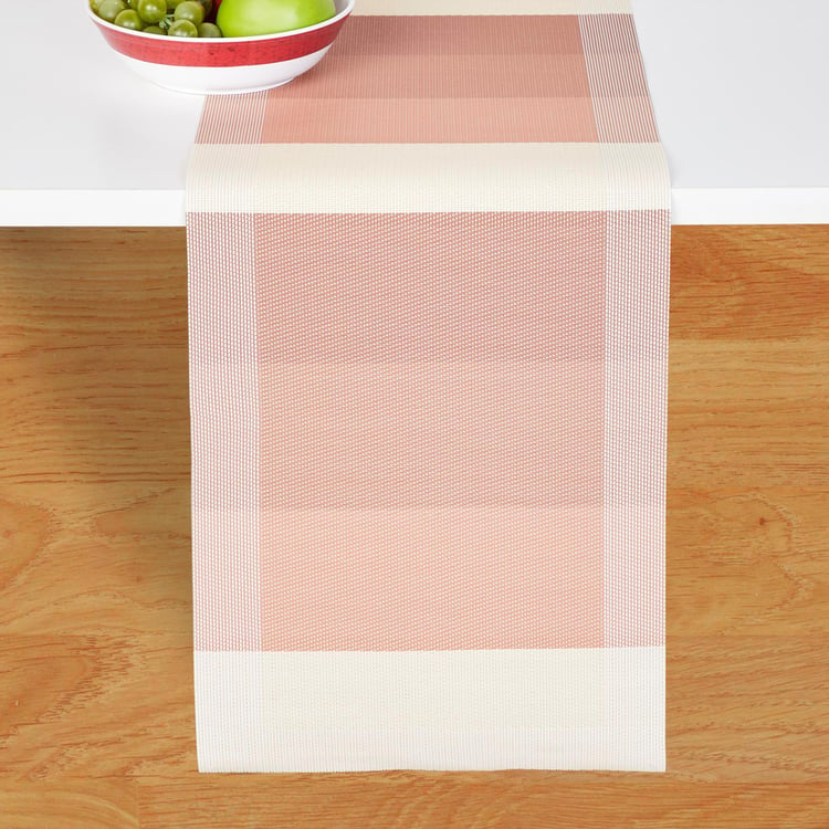 Eden PVC Striped Table Runner