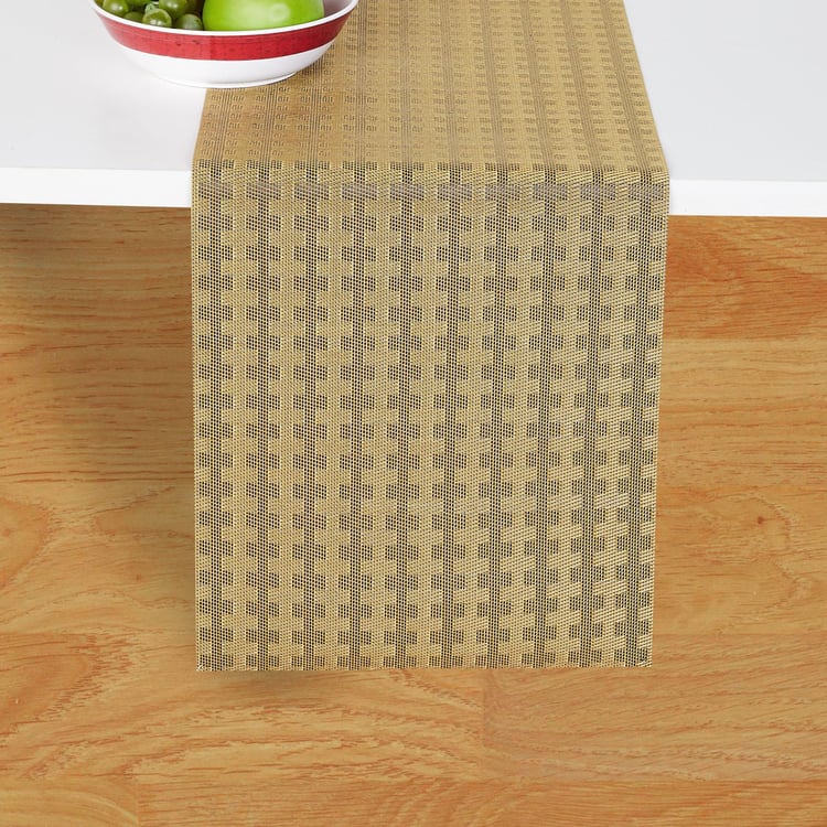 Eden PVC Checked Table Runner