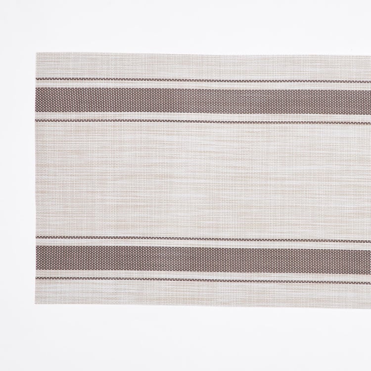 Eden PVC Striped Table Runner