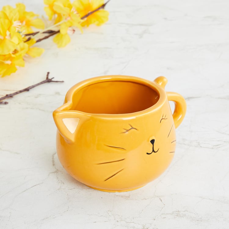 Colour Connect Ceramic Cat Planter
