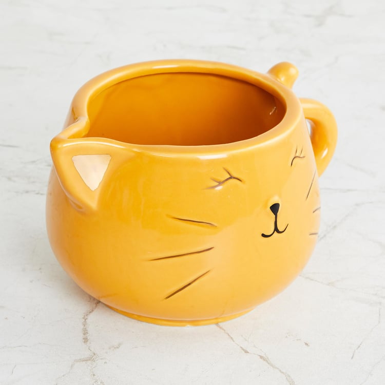 Colour Connect Ceramic Cat Planter