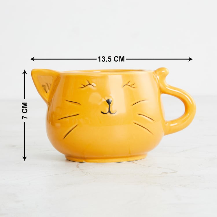 Colour Connect Ceramic Cat Planter