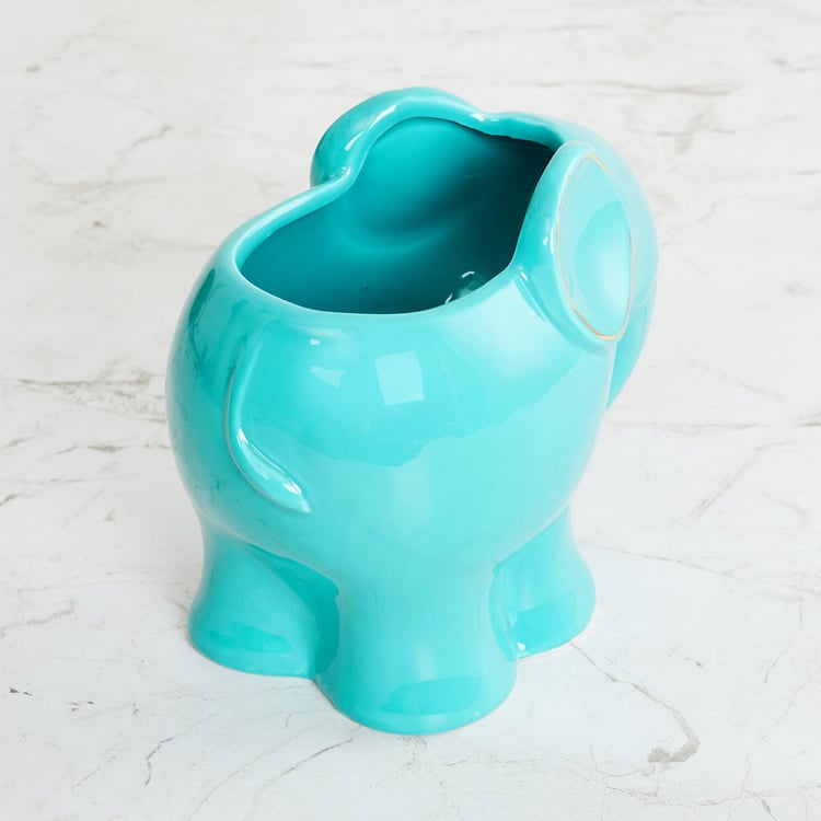 Colour Connect Ceramic Elephant Planter