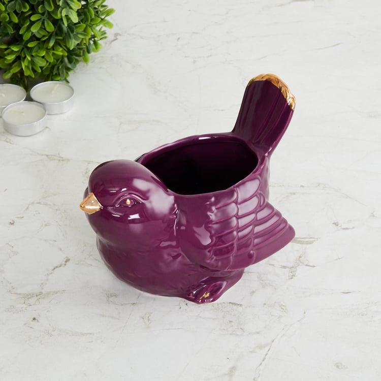 Colour Connect Ceramic Bird Planter