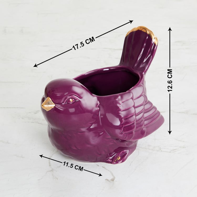 Colour Connect Ceramic Bird Planter
