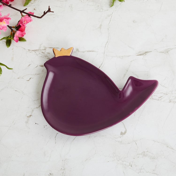 Colour Connect Ceramic Bird Decorative Platter