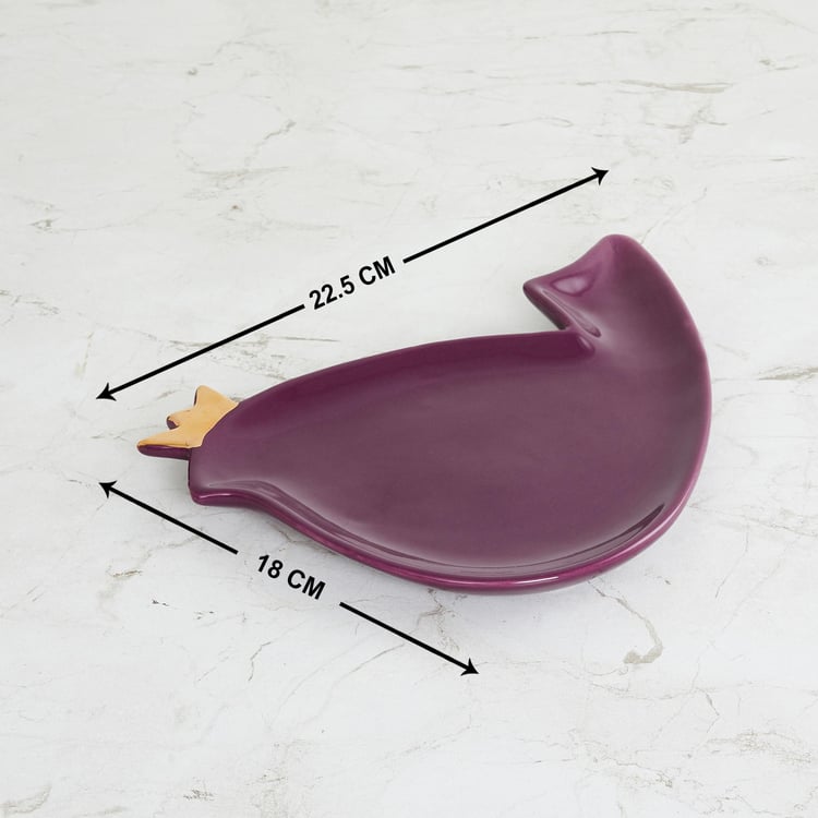 Colour Connect Ceramic Bird Decorative Platter