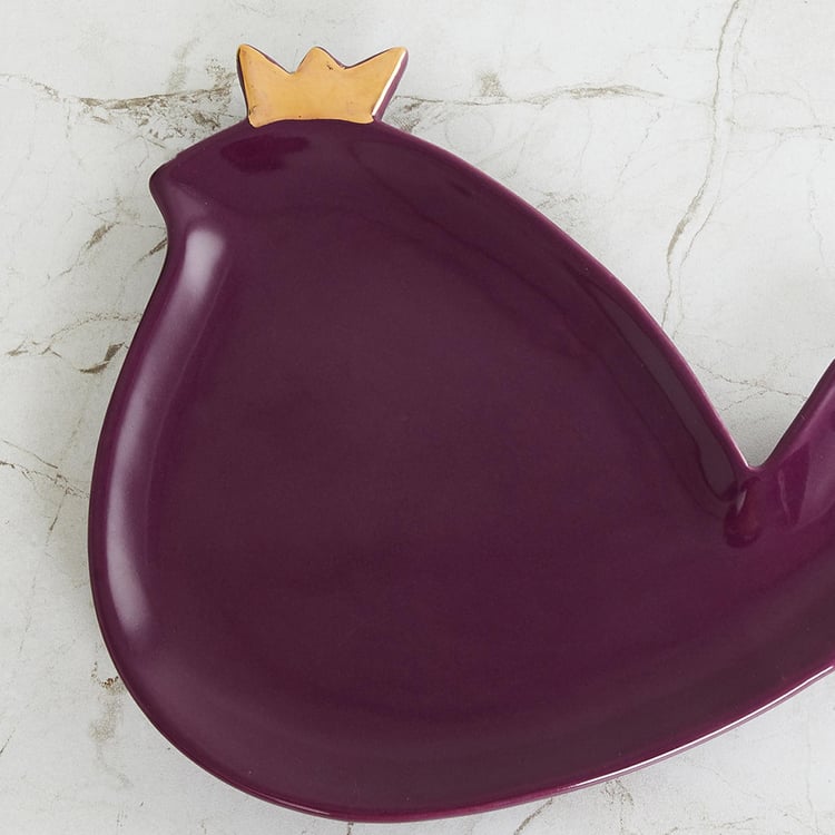 Colour Connect Ceramic Bird Decorative Platter