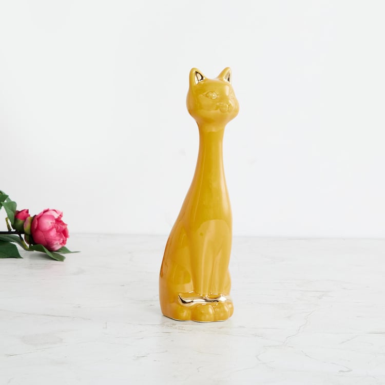 Colour Connect Ceramic Cat Figurine