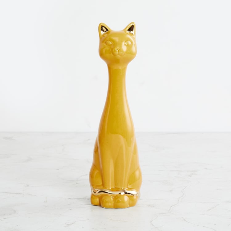 Colour Connect Ceramic Cat Figurine