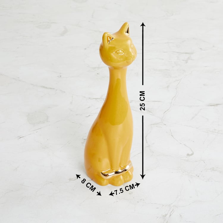 Colour Connect Ceramic Cat Figurine