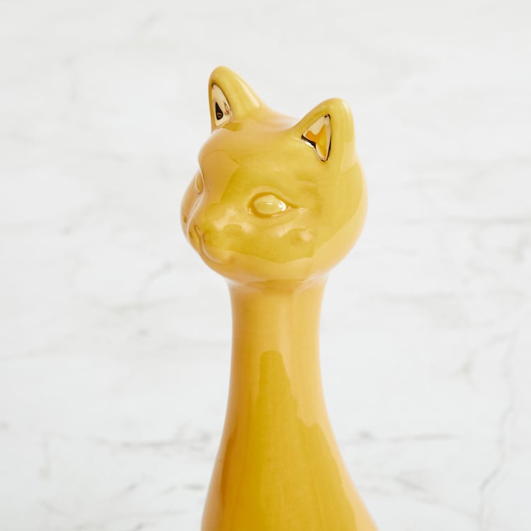 Colour Connect Ceramic Cat Figurine