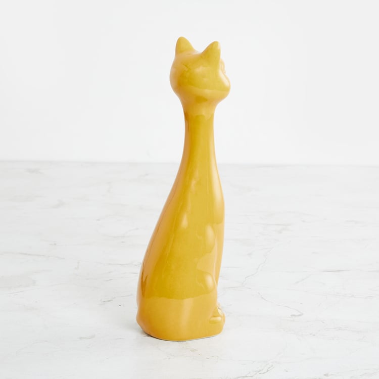 Colour Connect Ceramic Cat Figurine