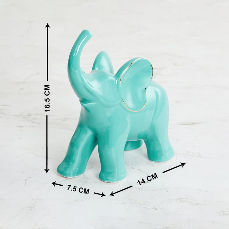 Colour Connect Ceramic Elephant Figurine