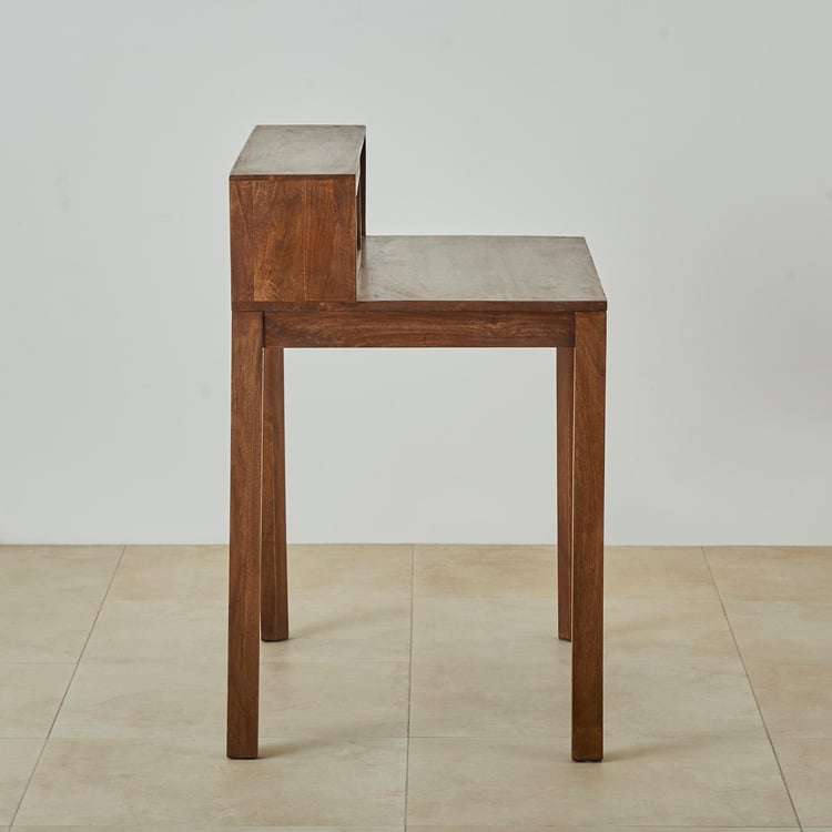 Cane Connection Mango Wood Study Desk - Brown