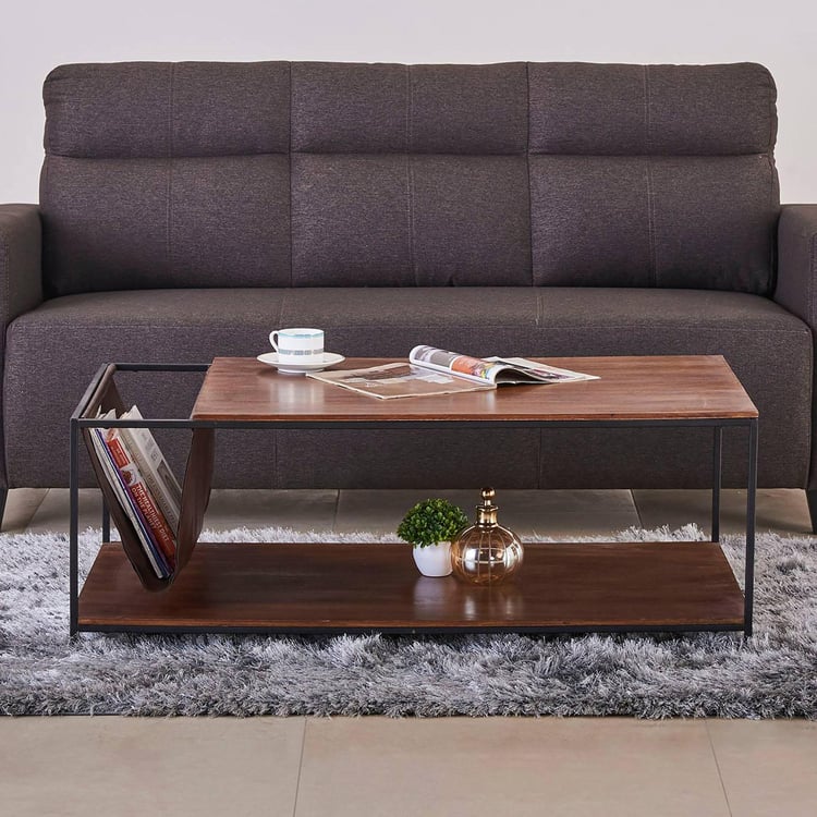 Ajax Coffee Table - Brown