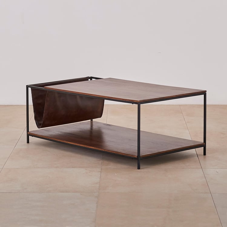 Ajax Coffee Table - Brown