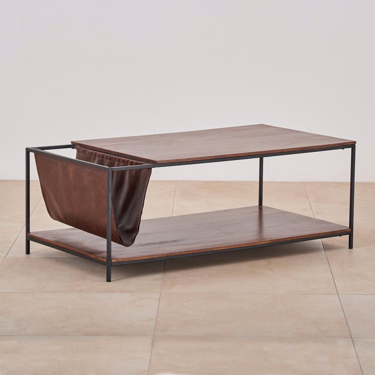 Ajax Coffee Table - Brown