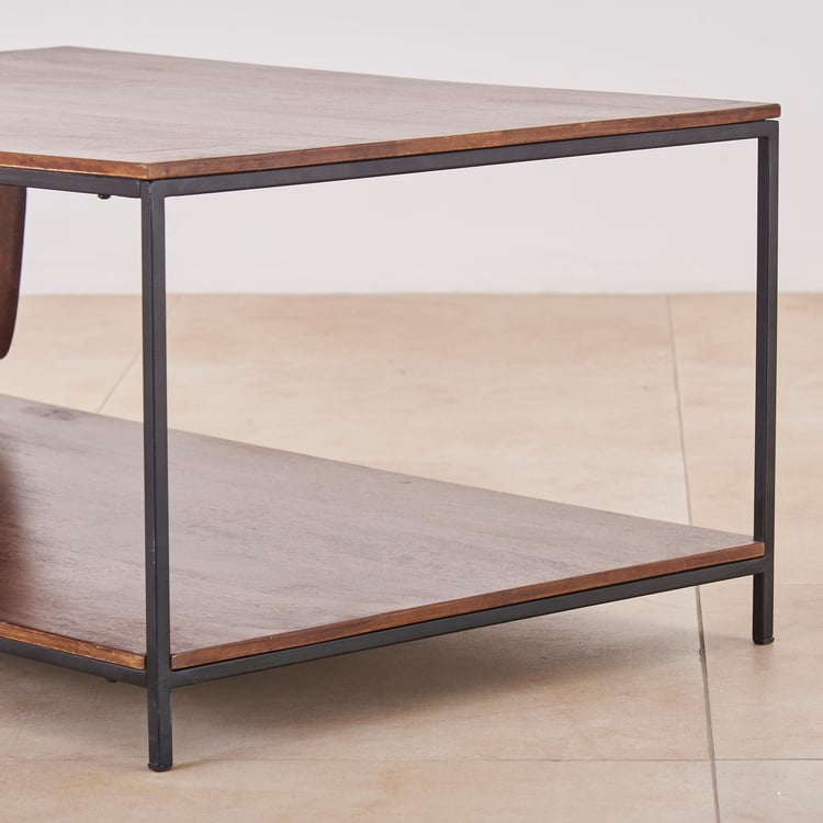 Ajax Coffee Table - Brown