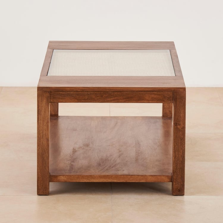 Cane Connection Mango Wood Coffee Table - Brown