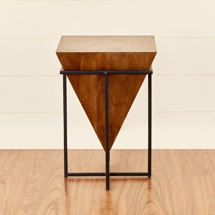 Ajax Planter Stand - Brown