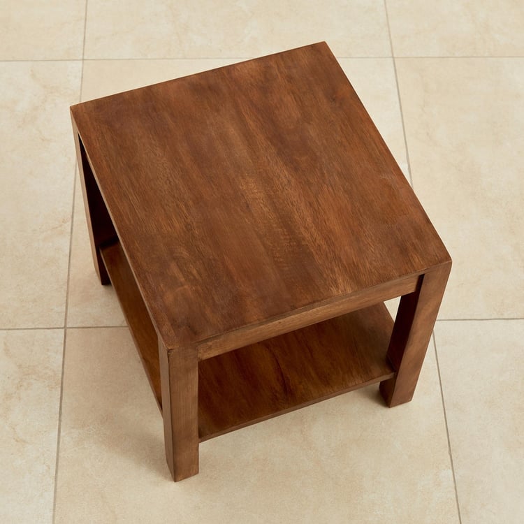 Cane Connection Nest of 2 Tables - Brown