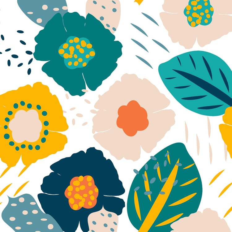 Corsica Set of 2 Microfibre Printed Single Dohars