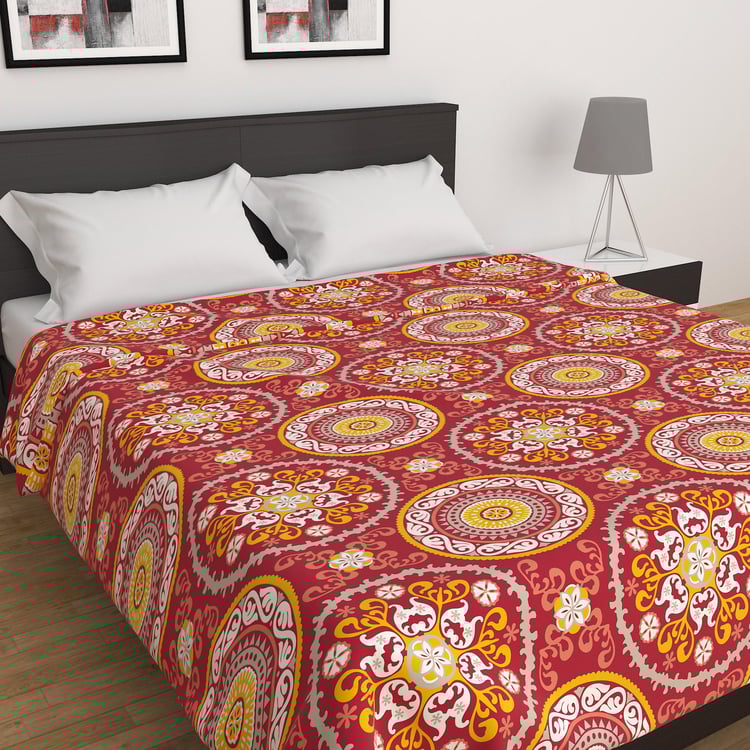 Corsica Microfibre Set of 2 Printed Single Dohars