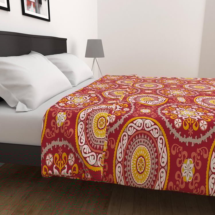 Corsica Microfibre Set of 2 Printed Single Dohars