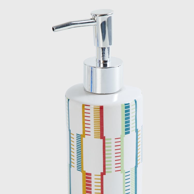 Corsica Mekong Printed Ceramic Bathroom Set - 3Pcs