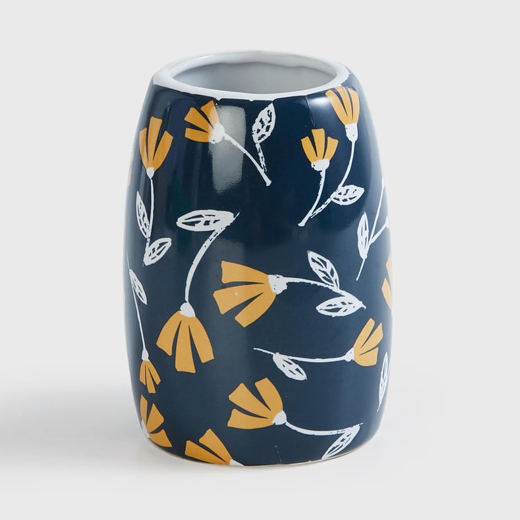 Corsica Mekong Printed Ceramic Bathroom Set - 3Pcs