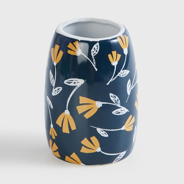 Corsica Mekong Printed Ceramic Bathroom Set - 3Pcs