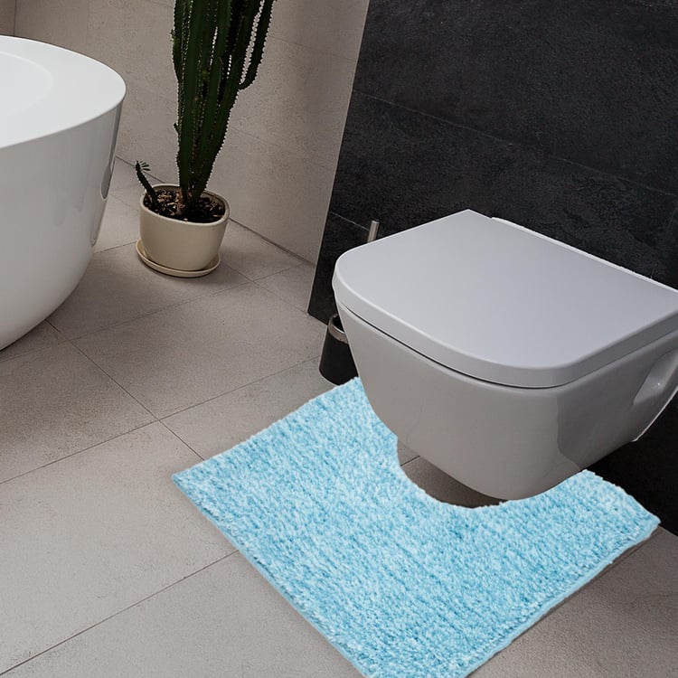 Pristine Melange Contour Anti-Slip Bath Mat - 40x45cm