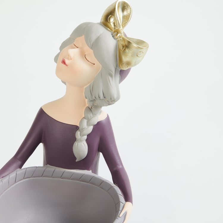 Souvenir Polyresin Lady Figurine