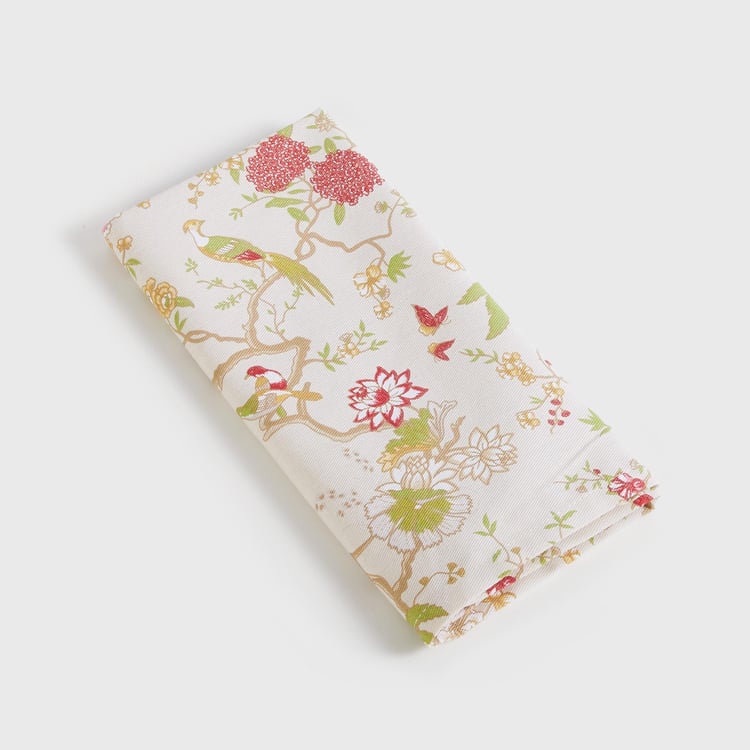 Art of Asia Multicolour Printed Cotton Napkins - Set of 2