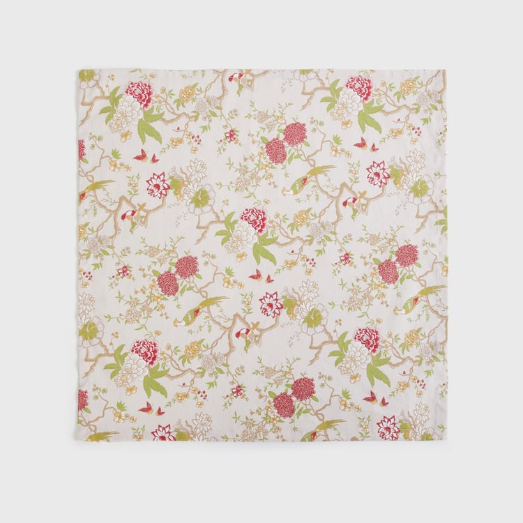 Art of Asia Multicolour Printed Cotton Napkins - Set of 2