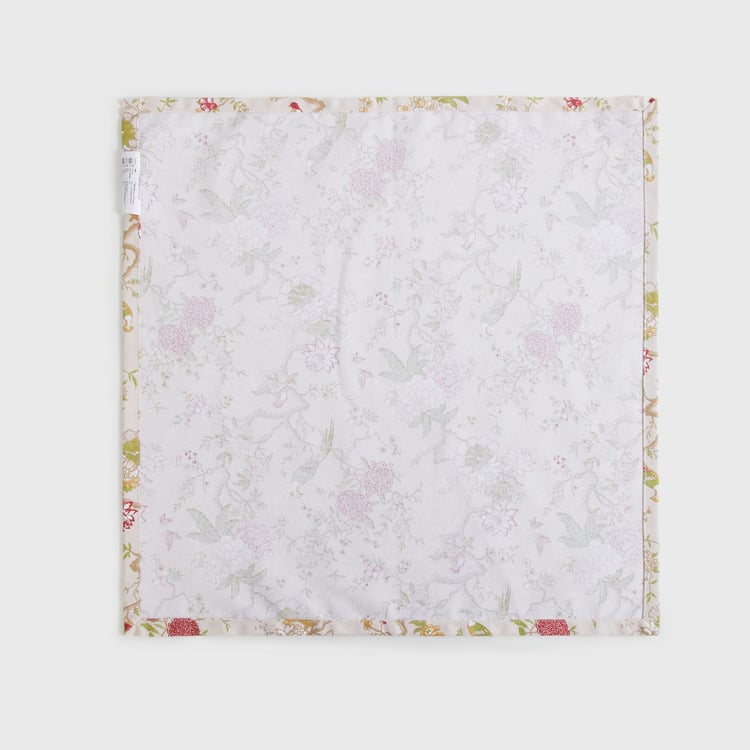 Art of Asia Multicolour Printed Cotton Napkins - Set of 2