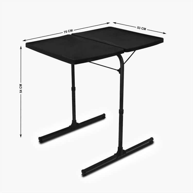 Helios Spencer Multipurpose Two-Side Foldable Table - Black