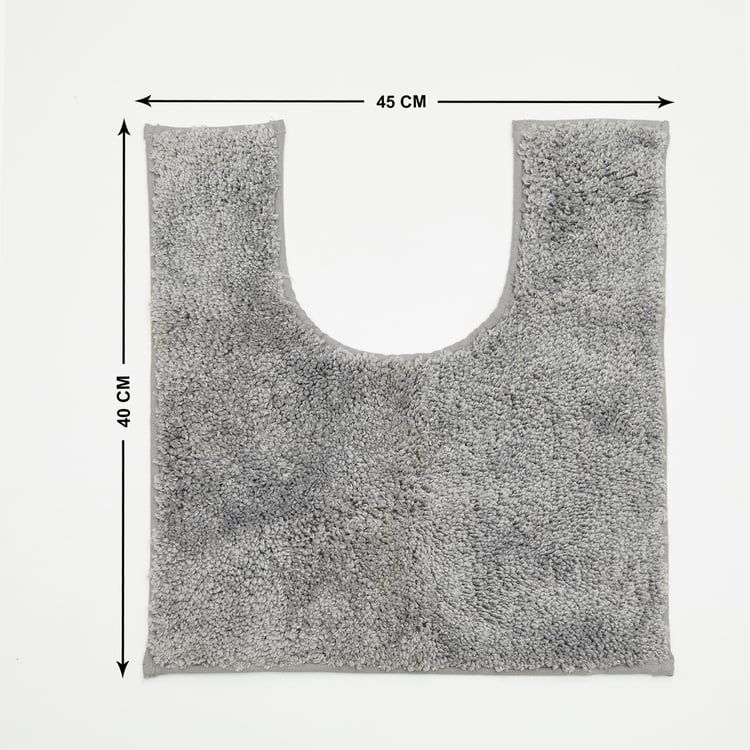 Everyday Essentials 2Pcs Polyester Anti-Slip Bath Mat Set - 40x45cm