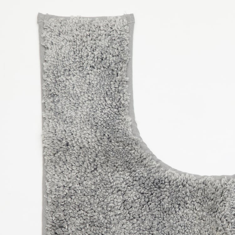 Everyday Essentials 2Pcs Polyester Anti-Slip Bath Mat Set - 40x45cm