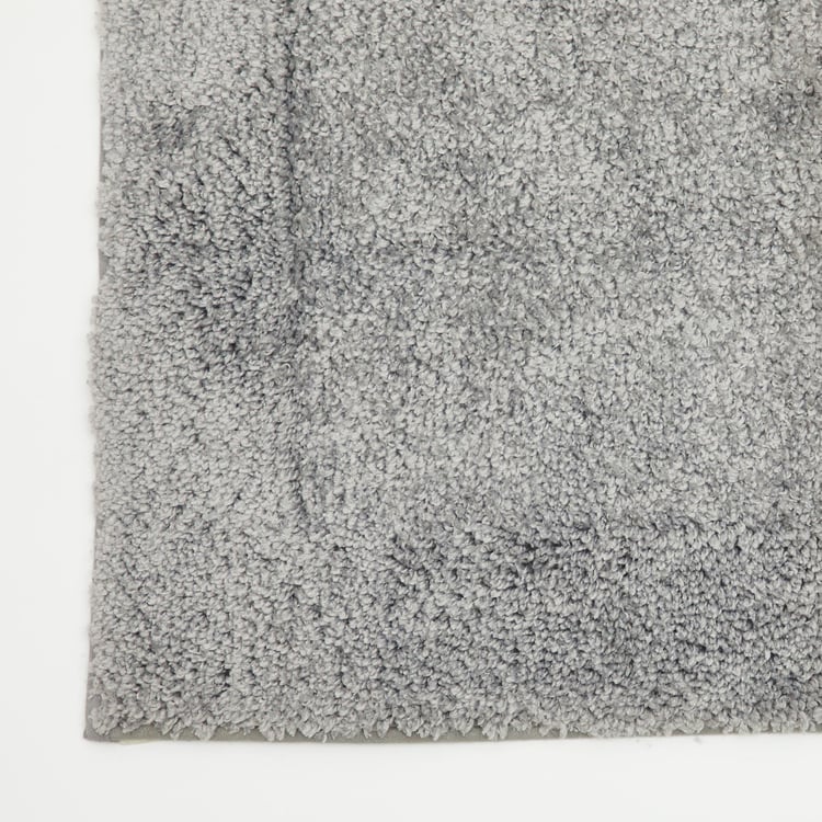 Everyday Essentials 2Pcs Polyester Anti-Slip Bath Mat Set - 40x45cm