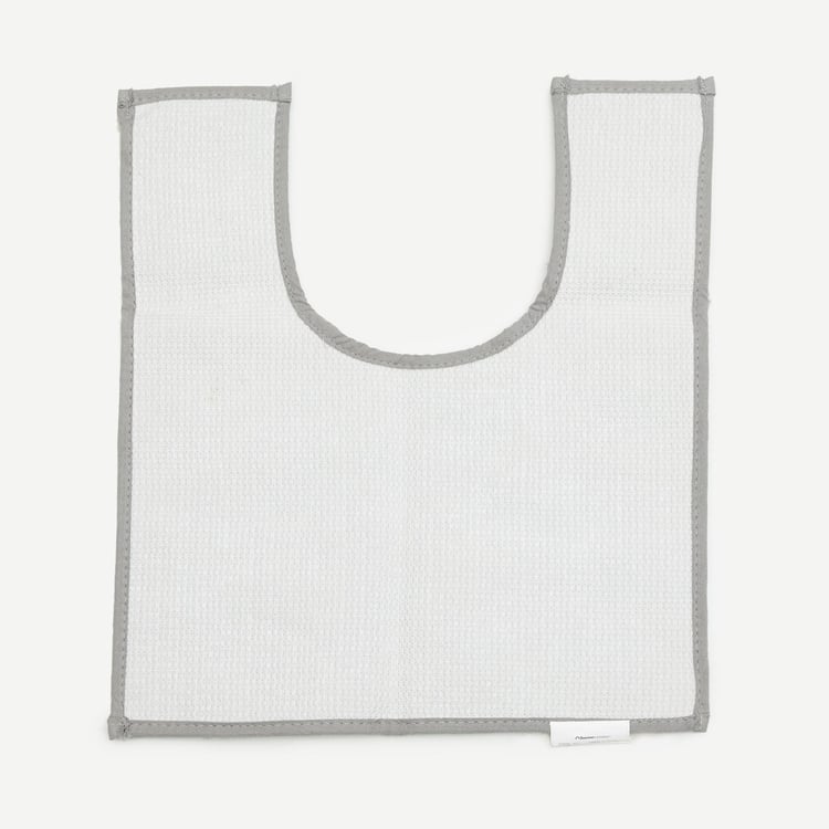 Everyday Essentials 2Pcs Polyester Anti-Slip Bath Mat Set - 40x45cm