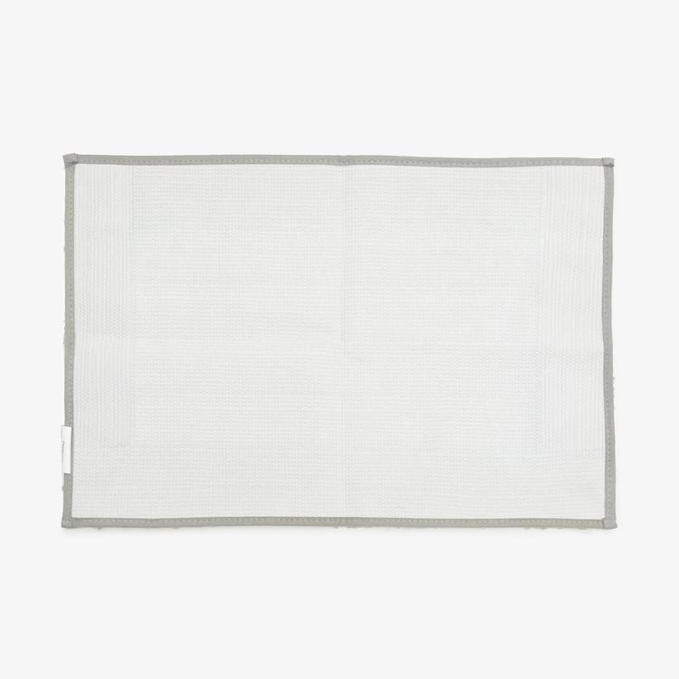 Everyday Essentials 2Pcs Polyester Anti-Slip Bath Mat Set - 40x45cm