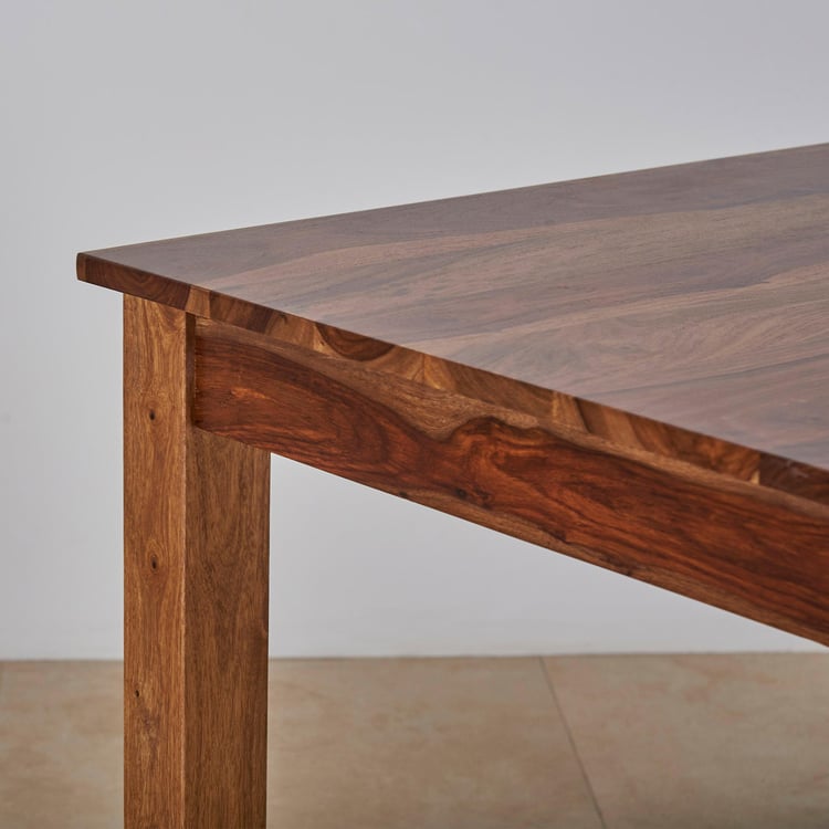 Adana Sheesham Wood 2-Seater Dining Table - Brown