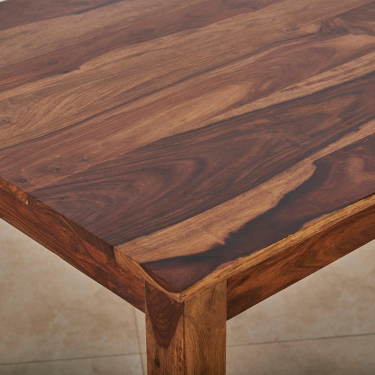 Adana Sheesham Wood 2-Seater Dining Table - Brown